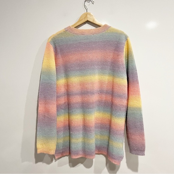Anthropologie Hyacinth House Stripe Crew Neck Sweater - Picture 3 of 8